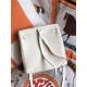 Hermes Kelly Ado PM Backpack Togo Leather WAX In Cream Silver-Metal High