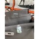 Hermes Kelly Ado PM Backpack Togo Leather WAX In Tin Grey Silver-Metal High