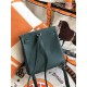 Hermes Kelly Ado PM Backpack Togo Leather WAX In Olive Silver-Metal High