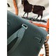 Hermes Kelly Ado PM Backpack Togo Leather WAX In Olive Silver-Metal High