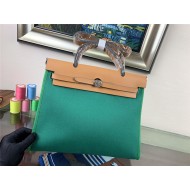 Hermes Herbag 31 Green Dark High