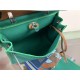 Hermes Herbag 31 Green Dark High