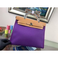 Hermes Herbag 31 Purple High