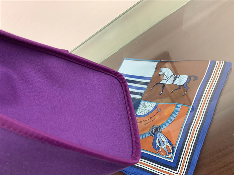 Hermes Herbag 31 Purple High