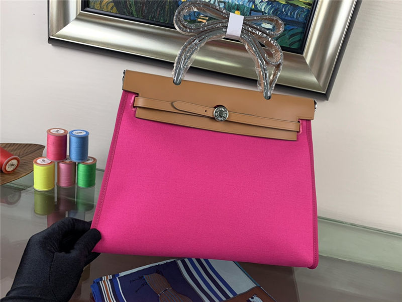 Hermes Herbag 31 Fuchsia High