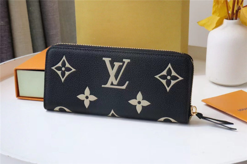 Louis Vuitton CLÉMENCE WALLET Monogram Empreinte M82338 High