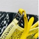 Prada Cleo satin bag with crystals 1BC169 Yellow High