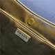 Prada Cleo brushed leather shoulder bag 1BC169 Gold High