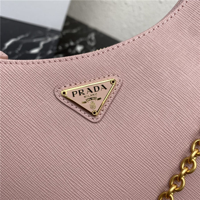 Prada Re-Edition 2005 Saffiano leather bag 1BH204 Pink High