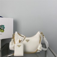 Prada Re-Edition 2005 Saffiano leather bag 1BH204 White High