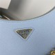 Prada Re-Edition 2005 Saffiano leather bag 1BH204 Pale Blue High