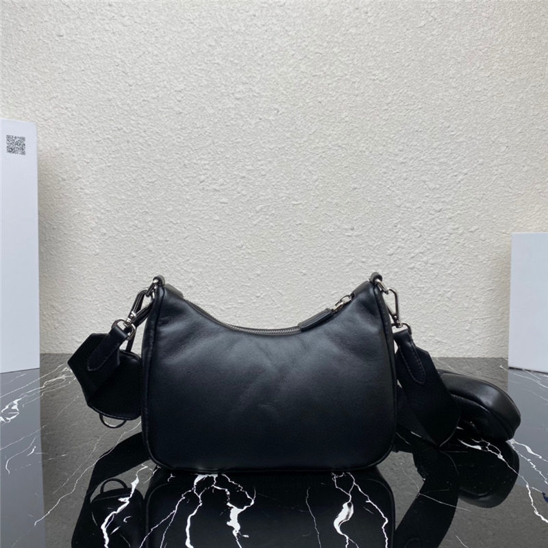 Prada Re-Edition 2005 Padded nappa-leather bag 1BH204 Black High