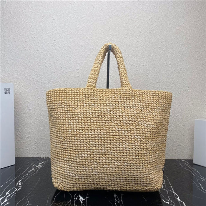 Prada Crochet Tote Bag 1BG392 High