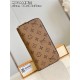 Louis Vuitton ZIPPY WALLET Monogram Reverse M82444 High