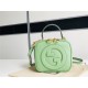 Gucci Blondie Top Handle bag Leather 744434 Green High