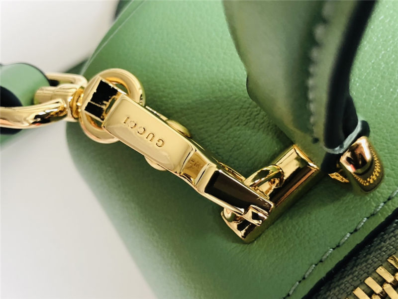 Gucci Blondie Top Handle bag Leather 744434 Green High