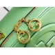 Gucci Blondie Top Handle bag Leather 744434 Green High