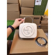 Gucci Blondie Top Handle bag Leather 744434 White High