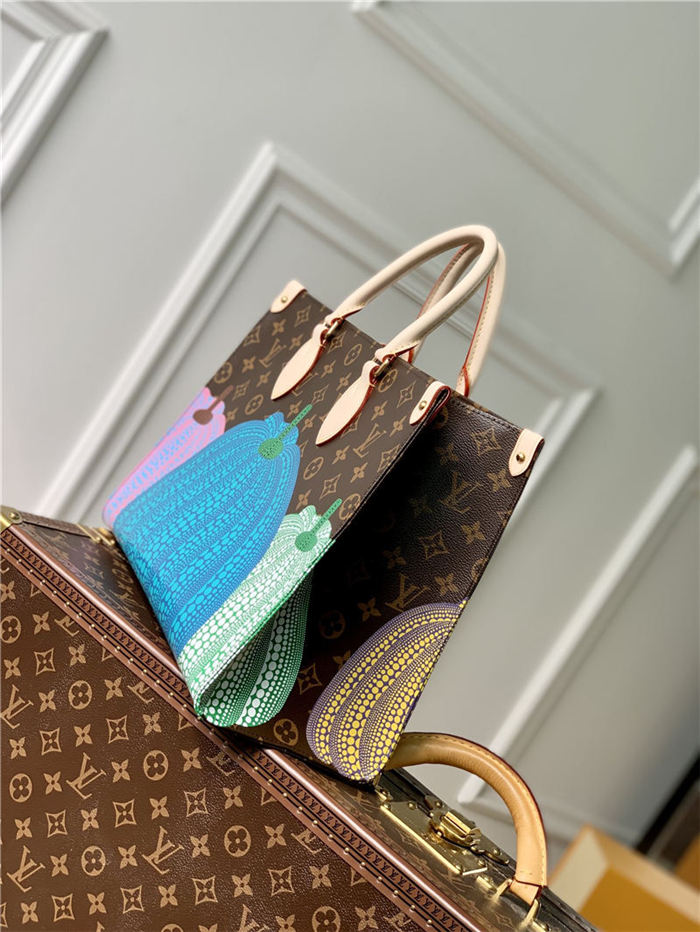 Louis Vuitton ONTHEGO MM LV x YK Monogram M46389 High