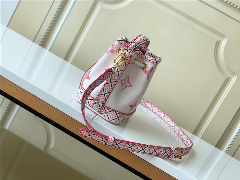 Louis Vuitton NANO NOÉ Monogram Pink M82386 High