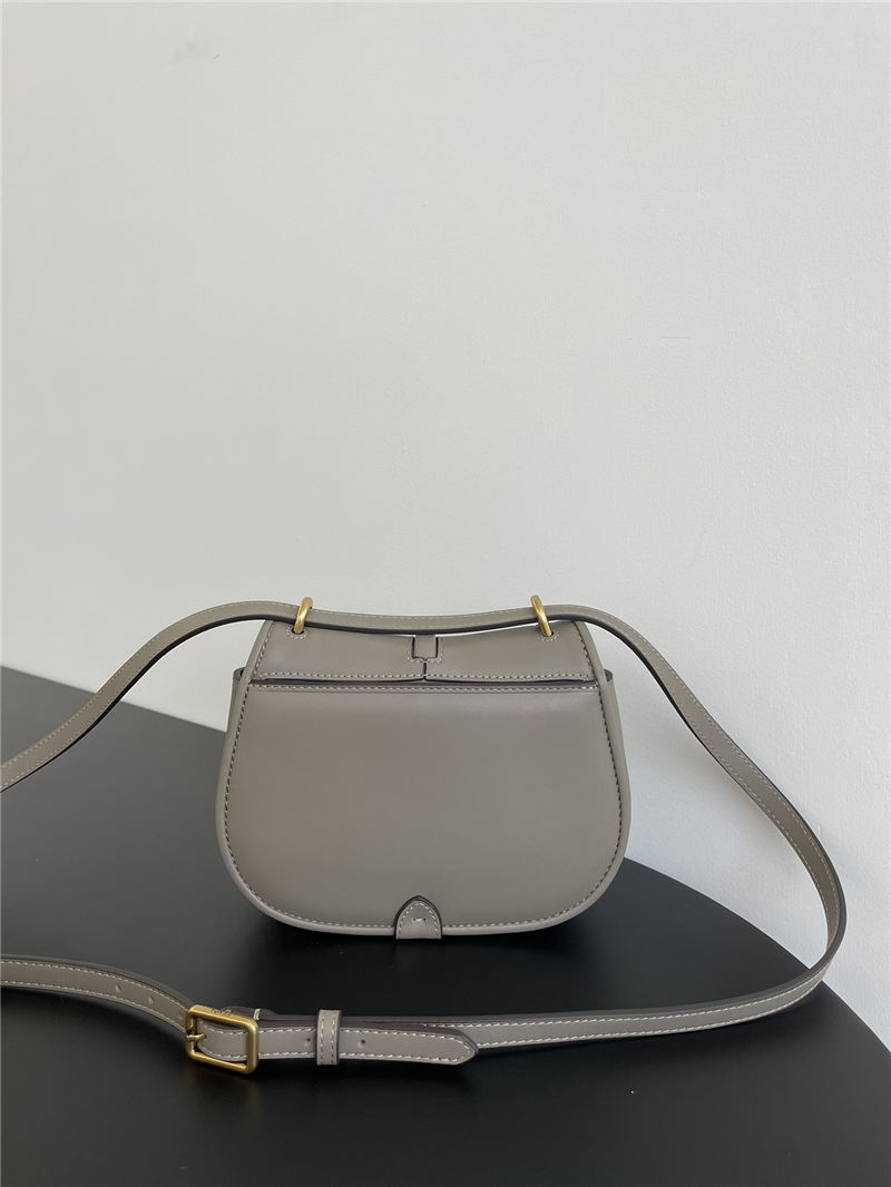 Fendi C’mon Mini leather bag Grey High