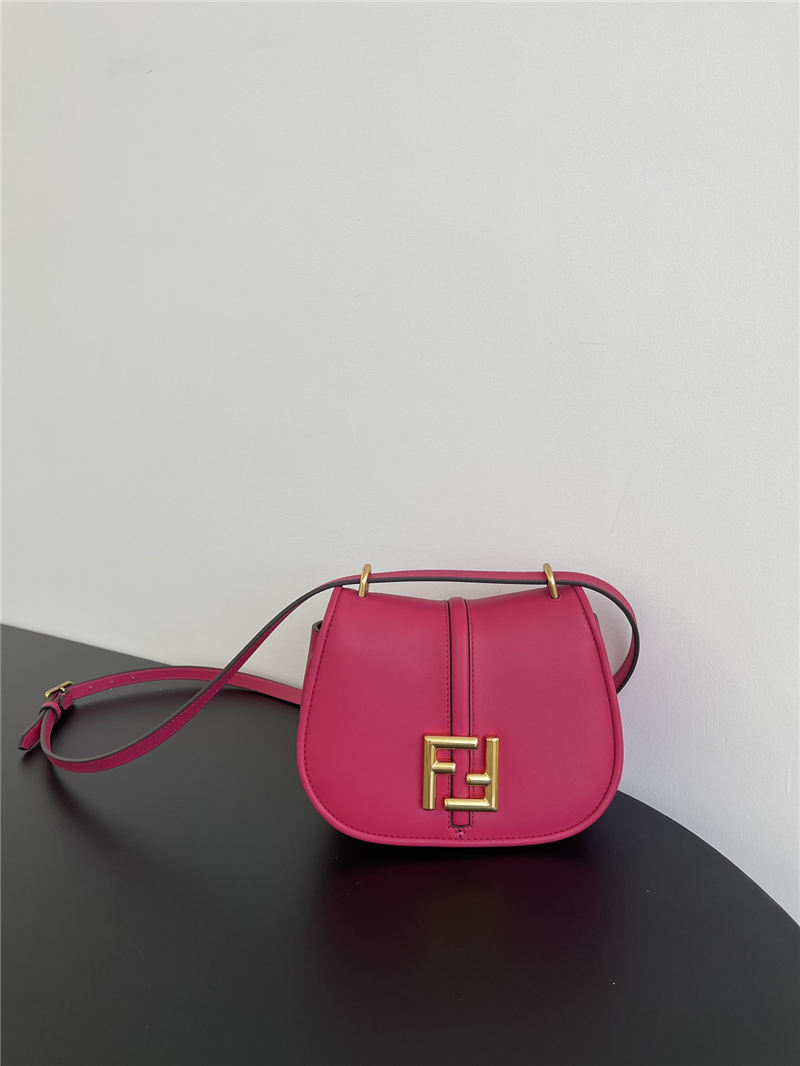 Fendi C’mon Mini leather bag Pink High