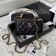 Chanel VANITY WITH CHAIN AP3515 Lambskin, Imitation Pearls, Strass & Gold-Tone Metal Black High