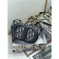 CD SIGNATURE BAG WITH STRAP Dior Oblique Jacquard High