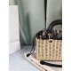 LADY D-JOY BAG SMALL Wicker and Dior Oblique Jacquard High