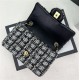 Chanel Mini Classic Flap Bag Tweed Black/Lace High