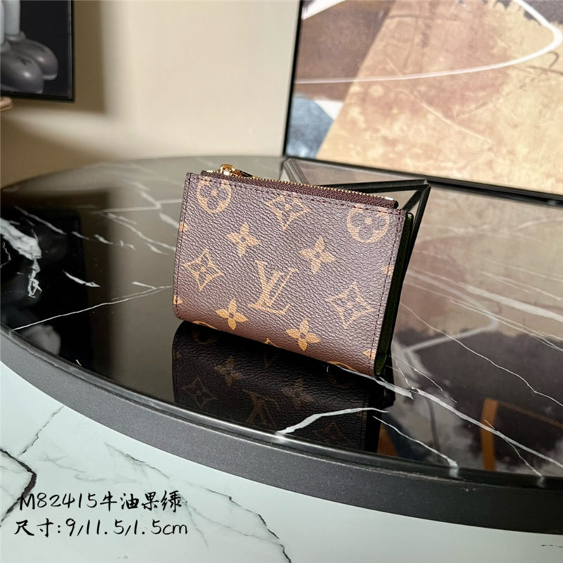 Louis Vuitton Lisa Wallet Monogram Canvas M82415 Green High