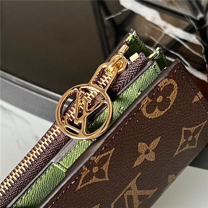 Louis Vuitton Lisa Wallet Monogram Canvas M82415 Green High