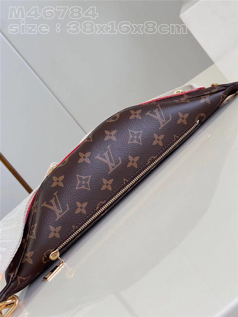 Louis Vuitton High Rise Bumbag Monogram coated canvas M46784 High