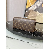 Louis Vuitton Lily wallet on chain Monogram coated canvas M82509 High