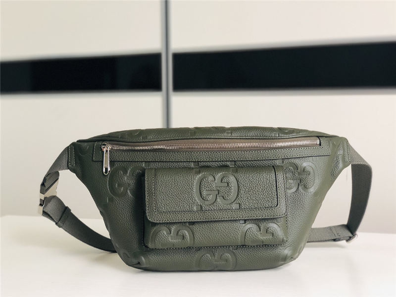 JUMBO GG BELT BAG 645093 Dark Green High