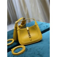 Jackie 1961 mini shoulder bag 637091 leather yellow High