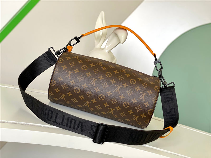 Louis Vuitton Soft Polochon MM Monogram Macassar M46691 High