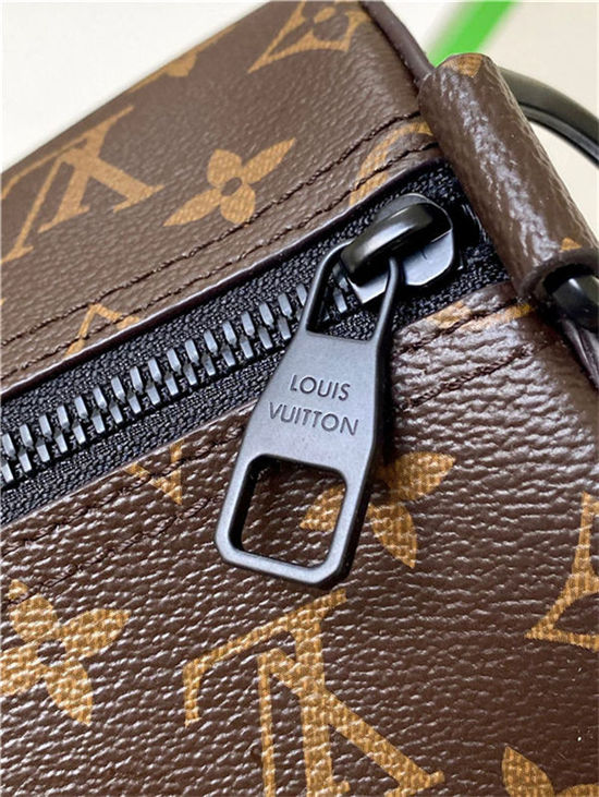 Louis Vuitton Soft Polochon MM Monogram Macassar M46691 High