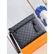 Louis Vuitton Takeoff Pouch Damier Graphite N40505 High