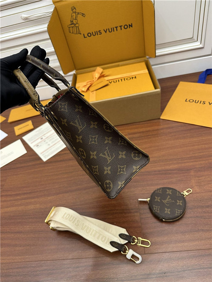 Louis Vuitton ONTHEGO PM Monogram and Monogram Reverse coated canvas M46373 Top