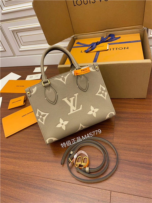 Louis Vuitton ONTHEGO PM Monogram Empreinte M45779 Top