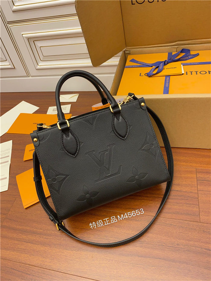 Louis Vuitton ONTHEGO PM Monogram Empreinte M45653 Top