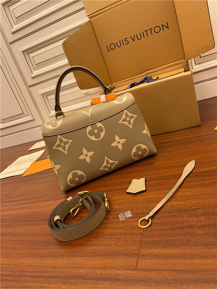 Louis Vuitton MADELEINE MM Embossed, grained cowhide leather M46041 Top