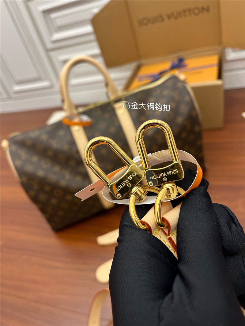 Louis Vuitton Keepall Bandoulière 45 Monogram Eclipse M40569 Top