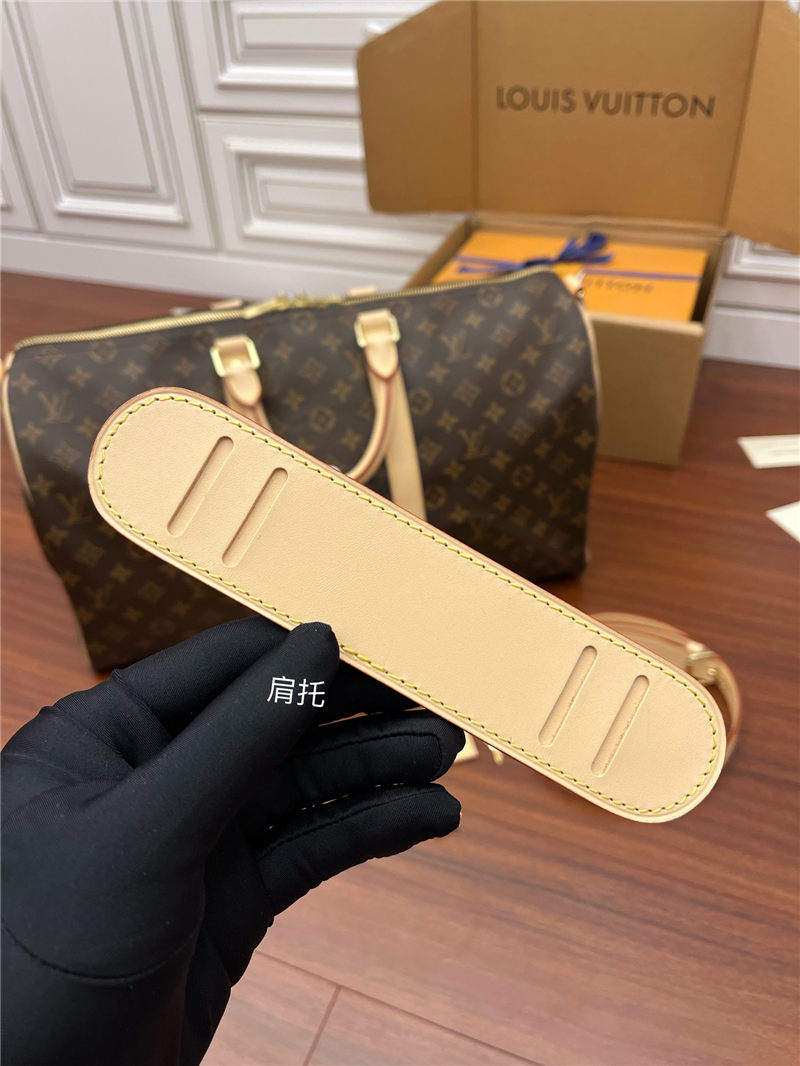 Louis Vuitton Keepall Bandoulière 45 Monogram Eclipse M40569 Top