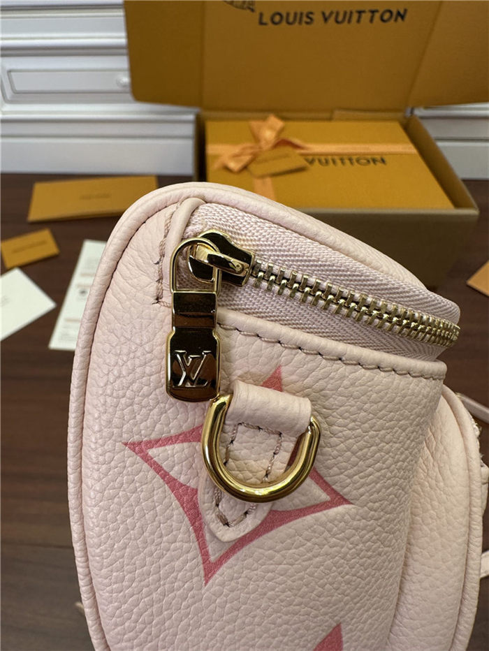 Louis Vuitton Mini Bumbag Monogram Empreinte embossed supple grained cowhide leather M82347 Top