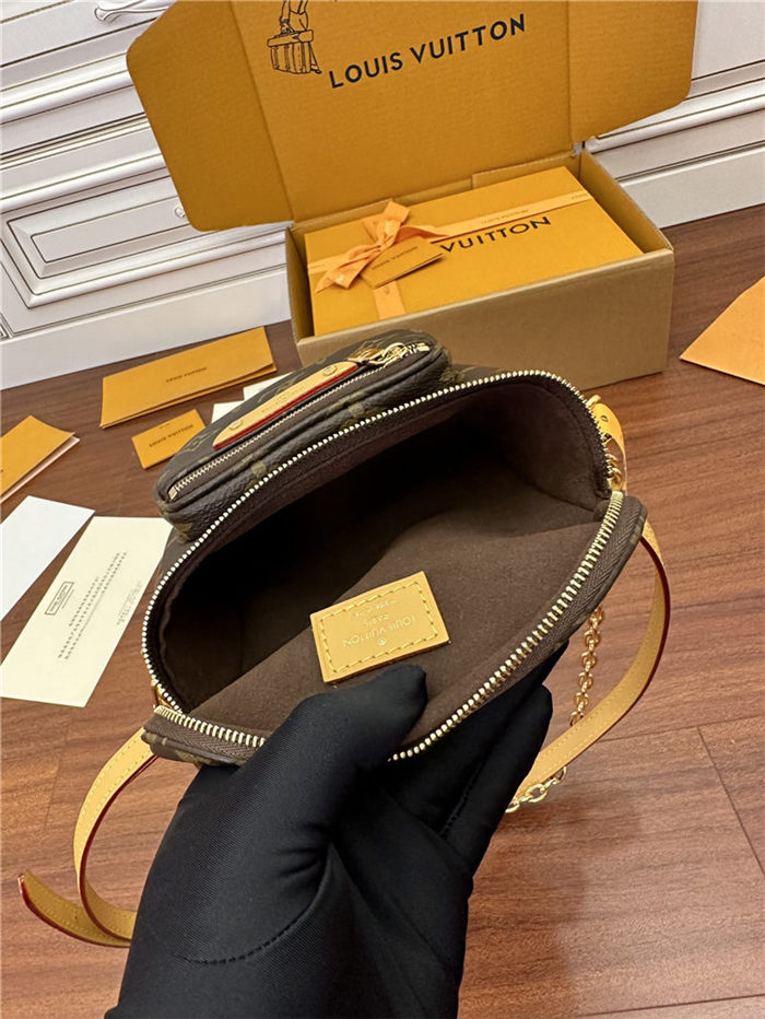 Louis Vuitton Mini Bumbag Monogram coated canvas M82335 Top