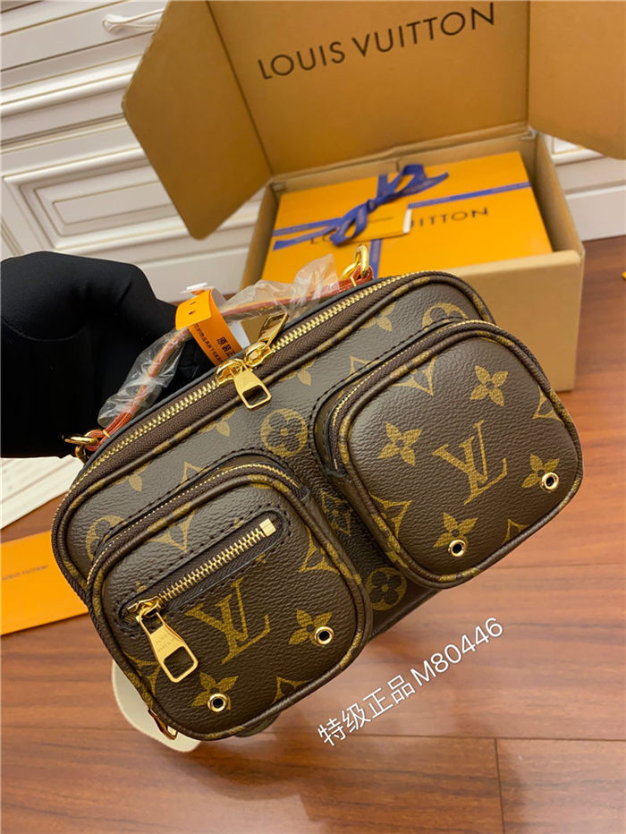 Louis Vuitton UTILITY CROSSBODY Bag Monogram M80446 Top