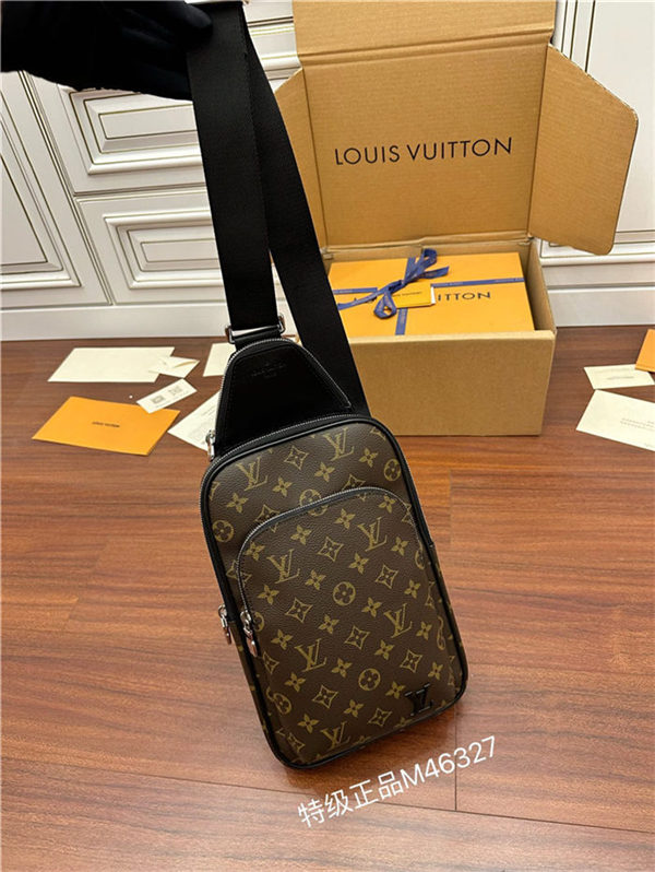 Louis Vuitton Avenue Slingbag NM Monogram Macassar coated canvas M46327 Top