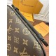 Louis Vuitton S LOCK MESSENGER Monogram Macassar coated canvas M45806 Top